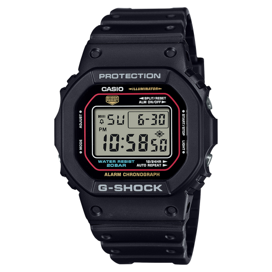CASIO G-Shock Digital 5600 Series Black | DW-5600RL-1