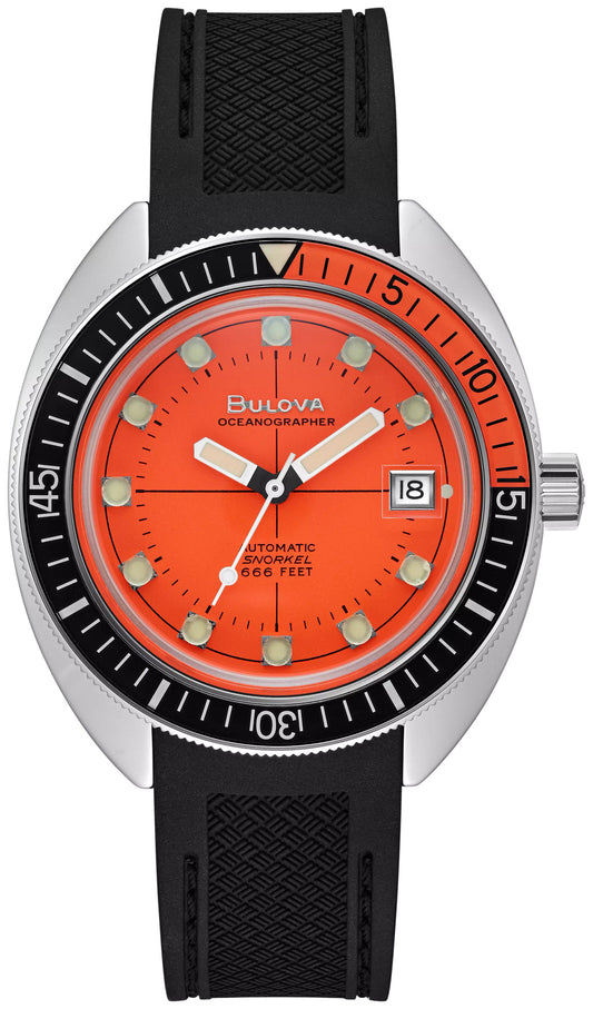 BULOVA Oceanographer Devil Diver Orange | 96B350