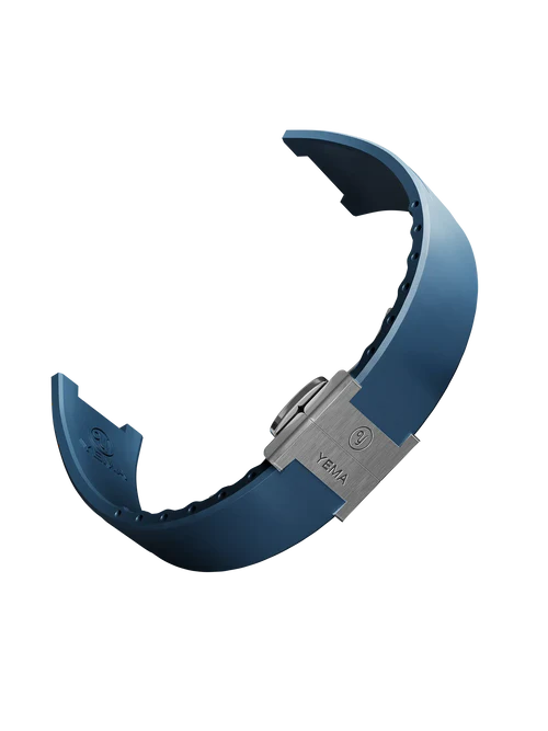 YEMA FKM Rubber Integrated Strap 24mm | SYFKM-I-G-24-SS