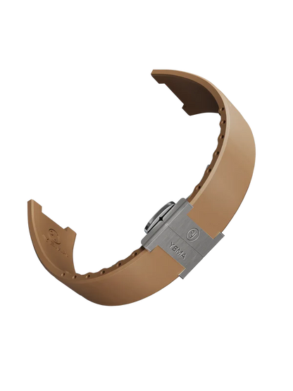 YEMA FKM Rubber Integrated Strap 24mm | SYFKM-I-U-24-SS