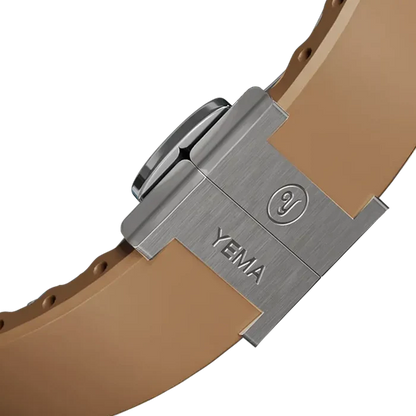 YEMA FKM Rubber Integrated Strap 24mm | SYFKM-I-U-24-SS