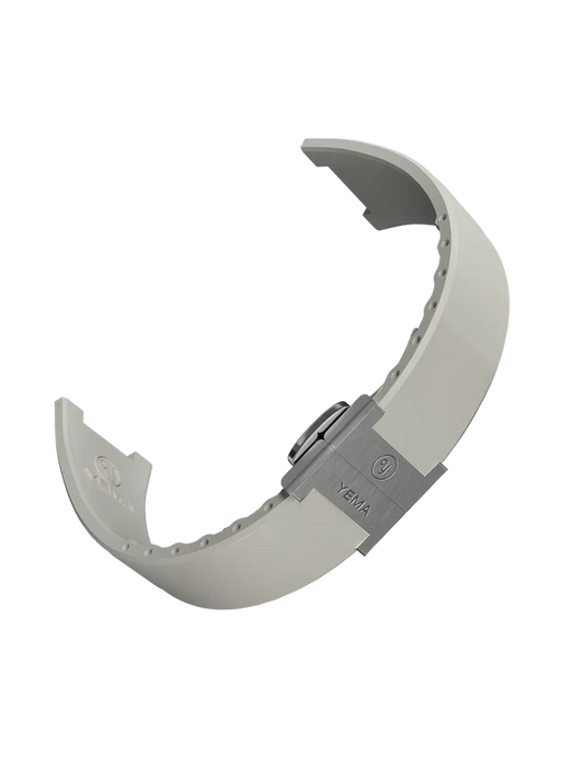YEMA FKM Rubber Integrated Strap 24mm | SYFKM-I-F-24-SS
