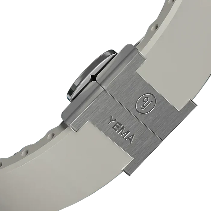 YEMA FKM Rubber Integrated Strap 24mm | SYFKM-I-F-24-SS