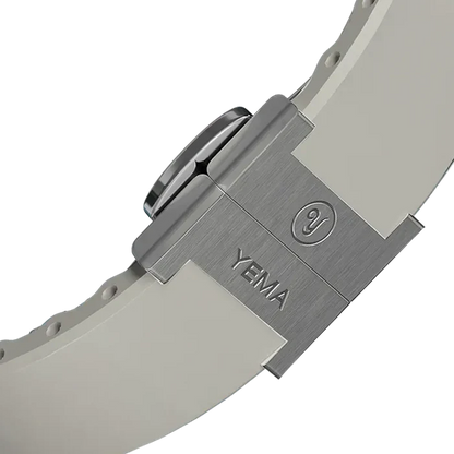 YEMA FKM Rubber Integrated Strap 24mm | SYFKM-I-F-24-SS
