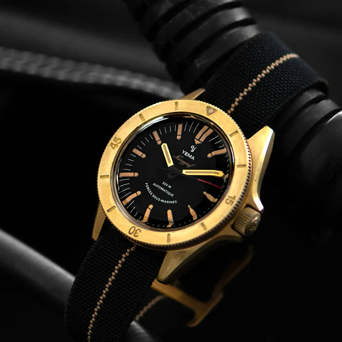 YEMA Navygraf FSM Bronze 39mm | YNAVZ22FSM-ATPS