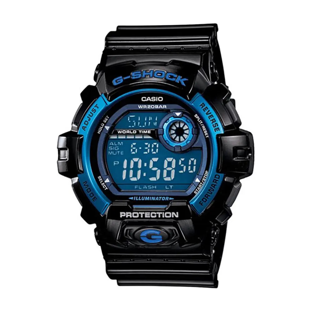 CASIO G-Shock Digital with High-Intensity LED Backlight Blue/Black | G8900A-1