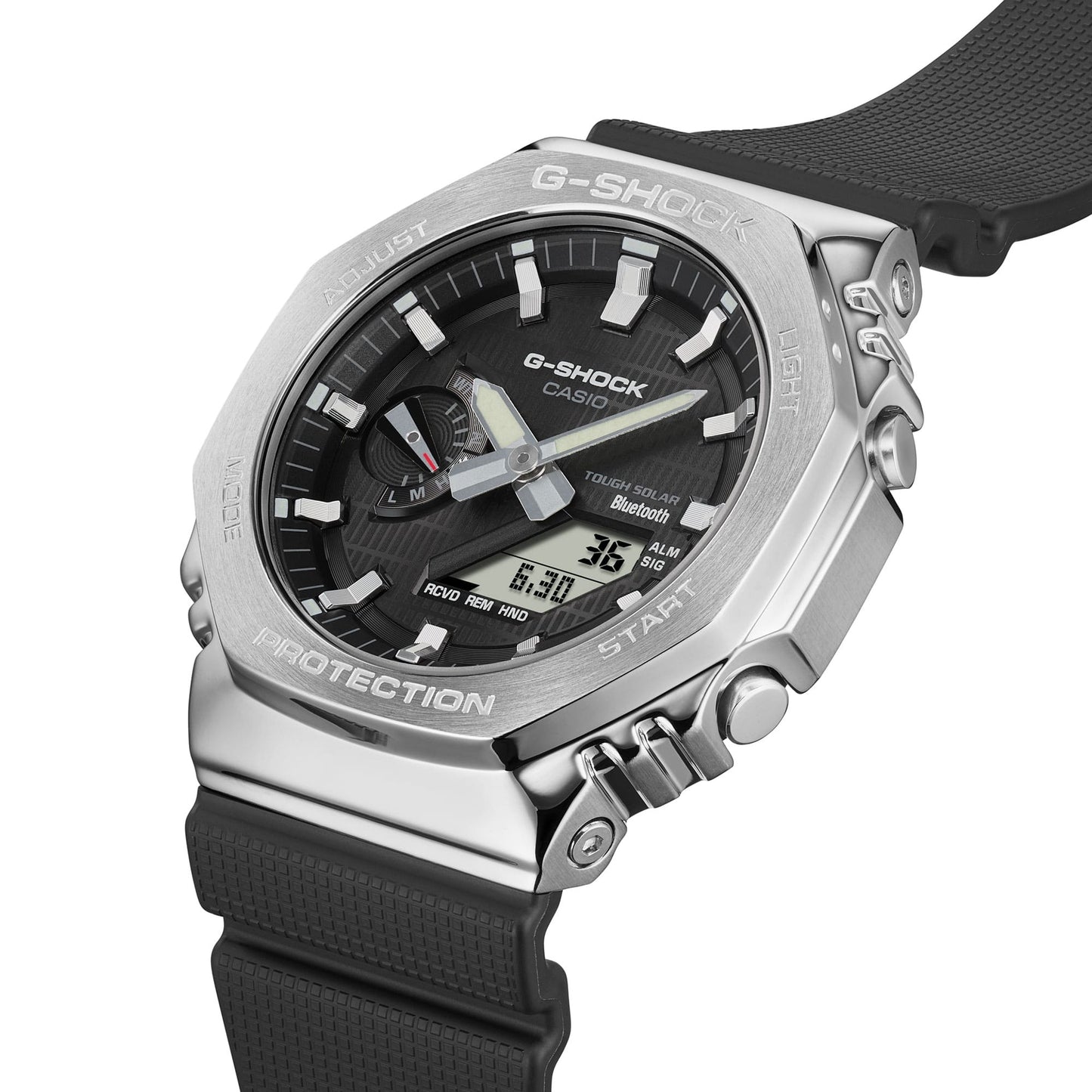 CASIO G-Shock Analog Digital Steel Black Dial | GBM2100-1A