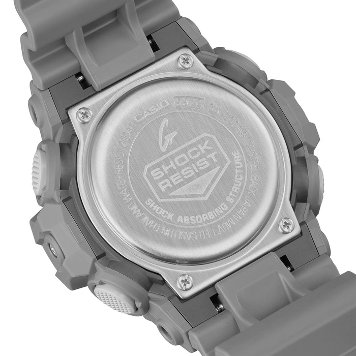 CASIO G-Stock Hidden Glow Analog - Digital Grey | GA700HD-8A
