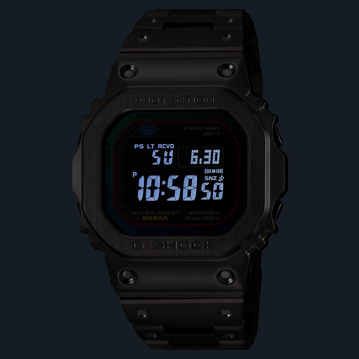 CASIO G-Shock Full Metal Solar Digital Black | GMWB5000BPC-1