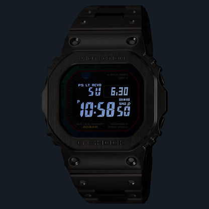 CASIO G-Shock Full Metal Solar Digital Black | GMWB5000BPC-1