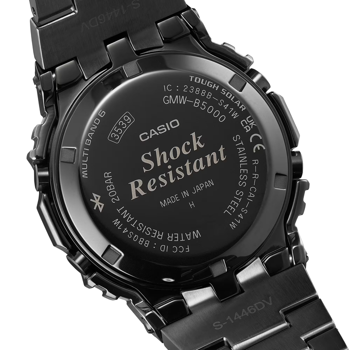 CASIO G-Shock Full Metal Solar Digital Black | GMWB5000BPC-1