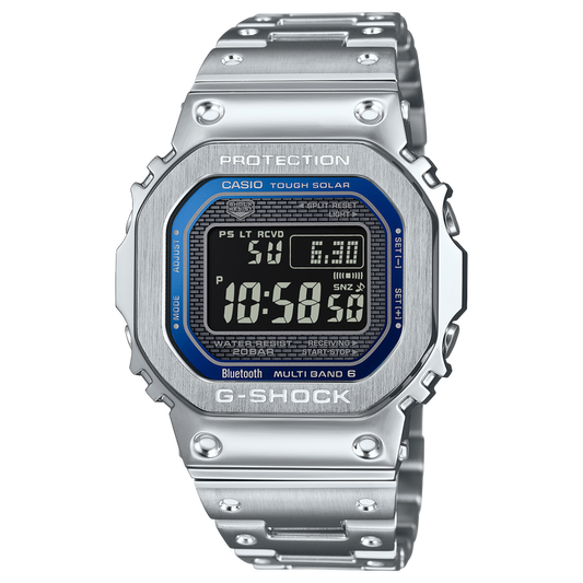 CASIO G-Stock Full Metal Silver | GMWB5000D-2