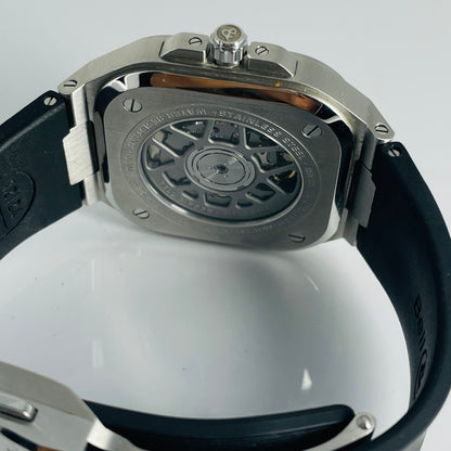BELL + ROSS Black Steel BR 05 (BR05A-BL-ST/SRB)