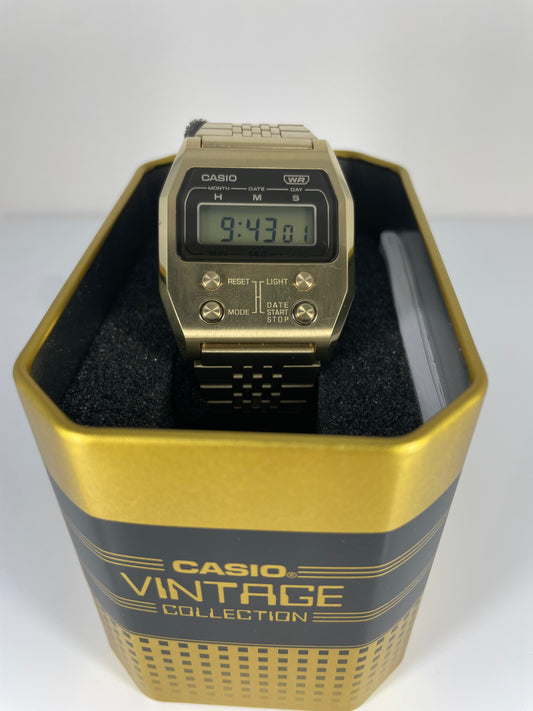 CASIO Vintage Gold Metal (A1100G-5VT)