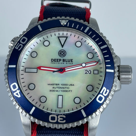DEEP BLUE Master1000 Mother Of Pearl
