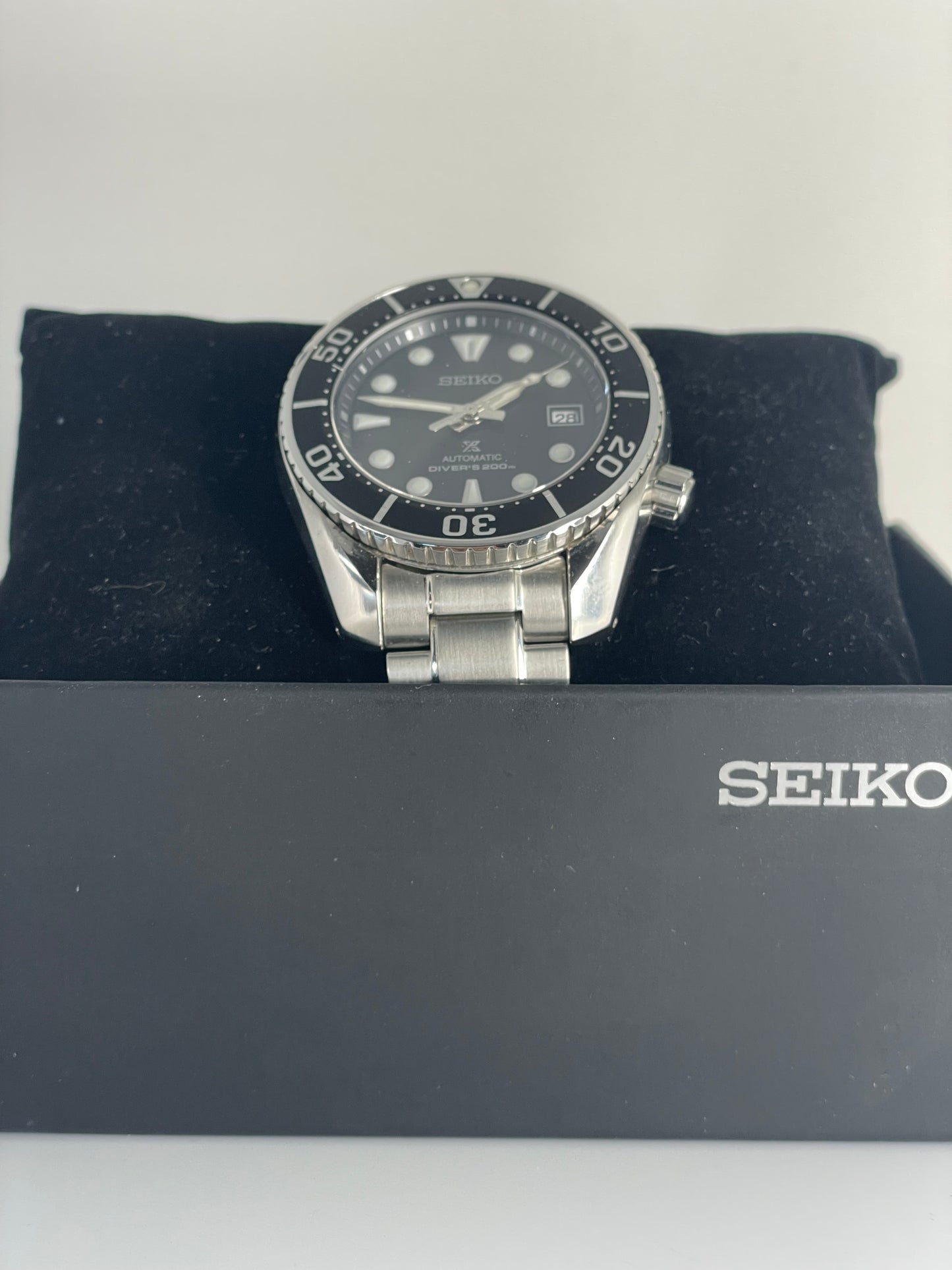 SEIKO Prospex 'Sumo' Diver Black 45mm (SPB101)
