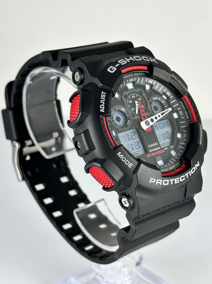 CASIO G-Shock Analog-Digital Watch with Three Eyes Black | GA100-1A4