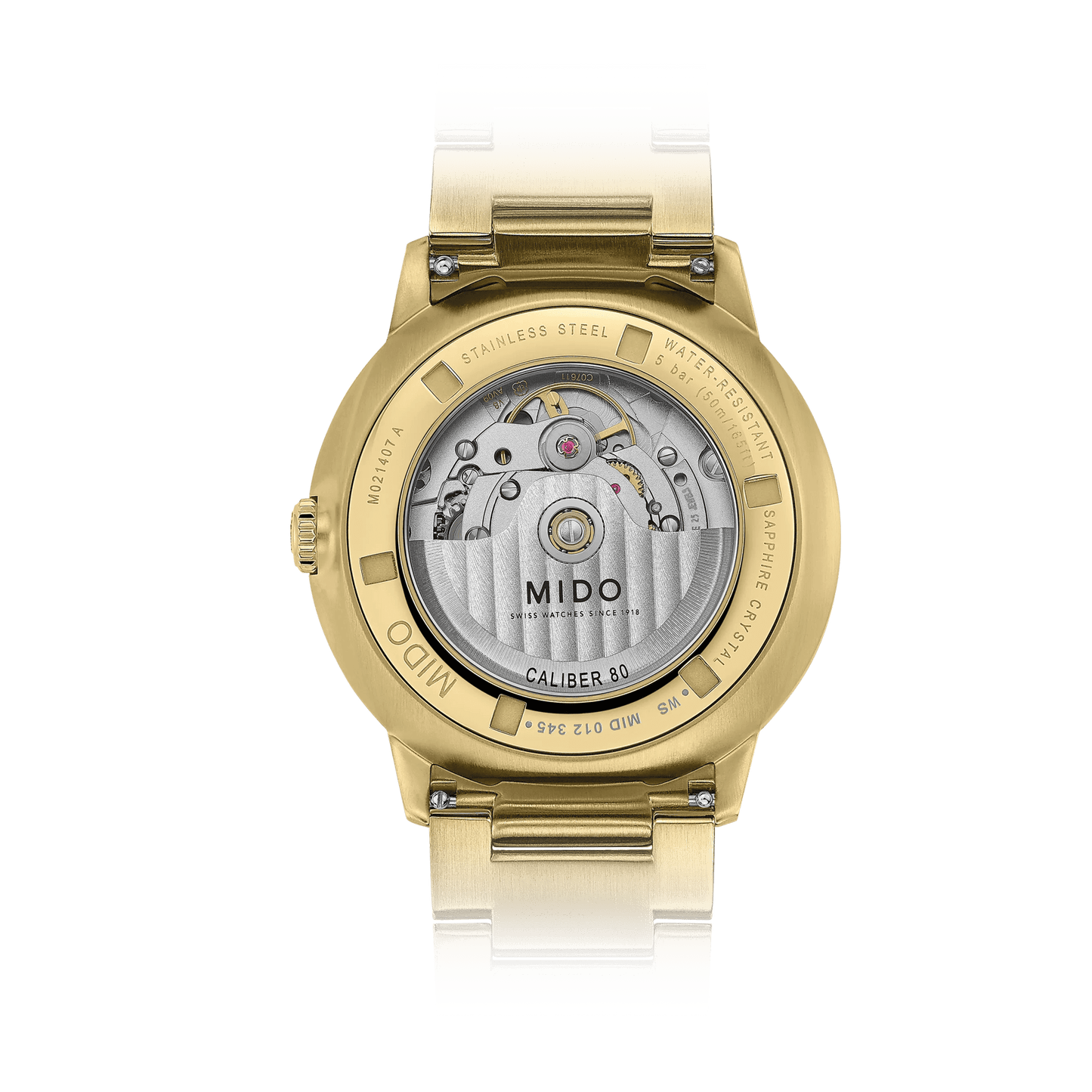 MIDO Commander Gradient Gold Stainless Steel | M021.407.33.411.01