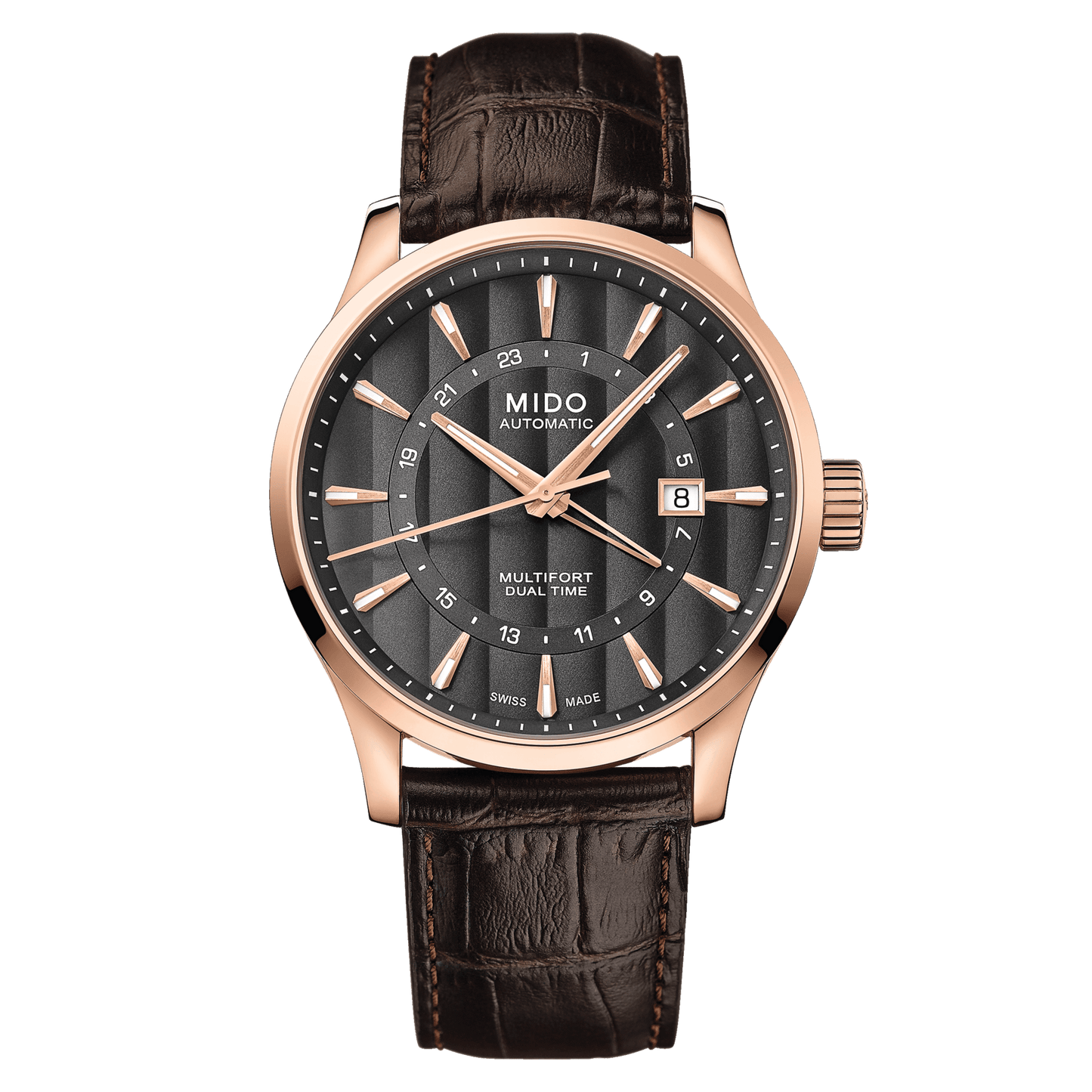 MIDO Multifort Dual Time Anthracite | M038.429.36.061.00