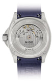 MIDO Multifort TV Big Date Blue Rubber | M049.526.17.041.00