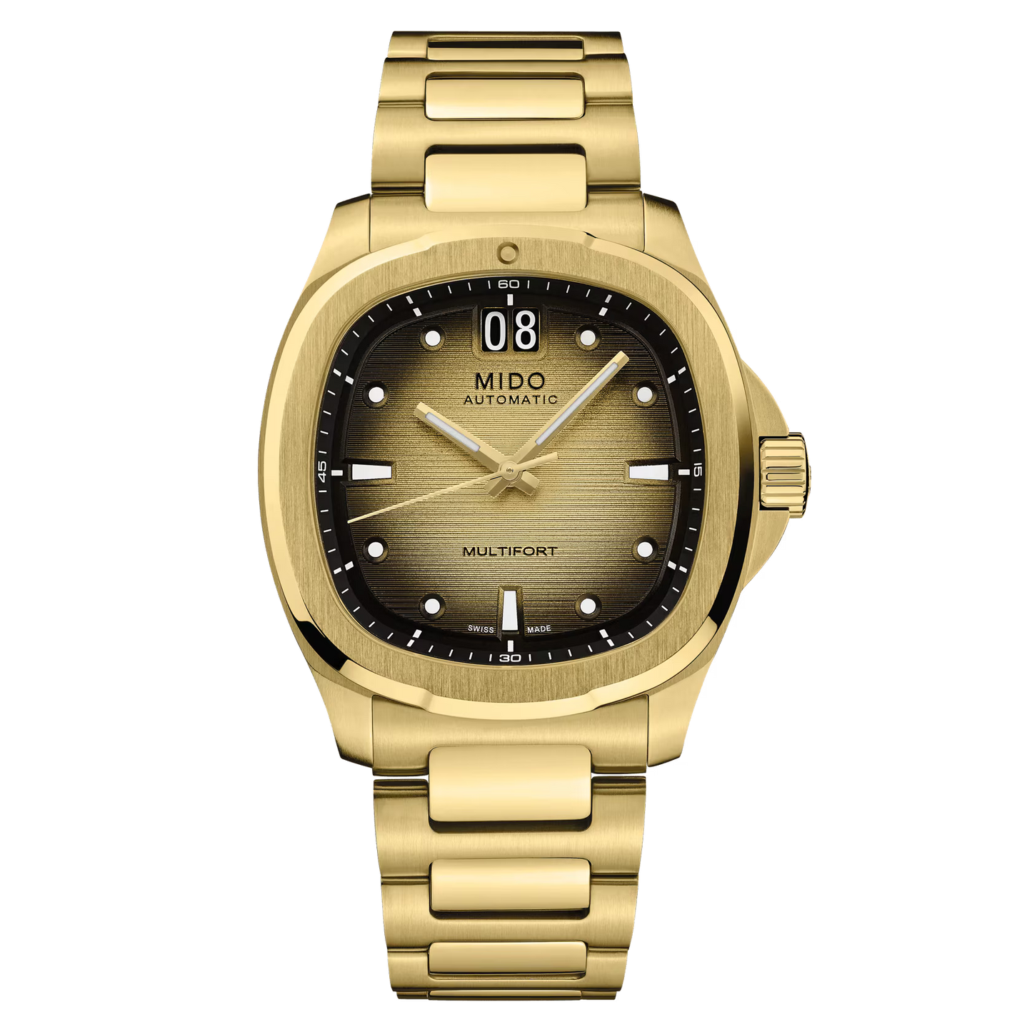 MIDO Multifort TV Big Date Champagne | M049.526.33.021.00