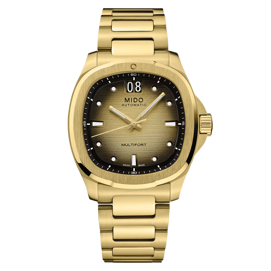 MIDO Multifort TV Big Date Champagne | M049.526.33.021.00