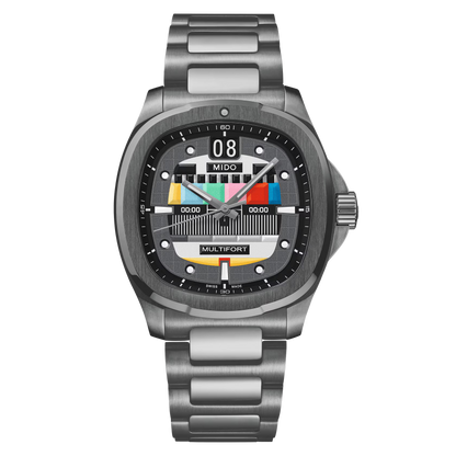 MIDO Multifort TV Big Date Grey S01E02 | M049.526.33.081.01