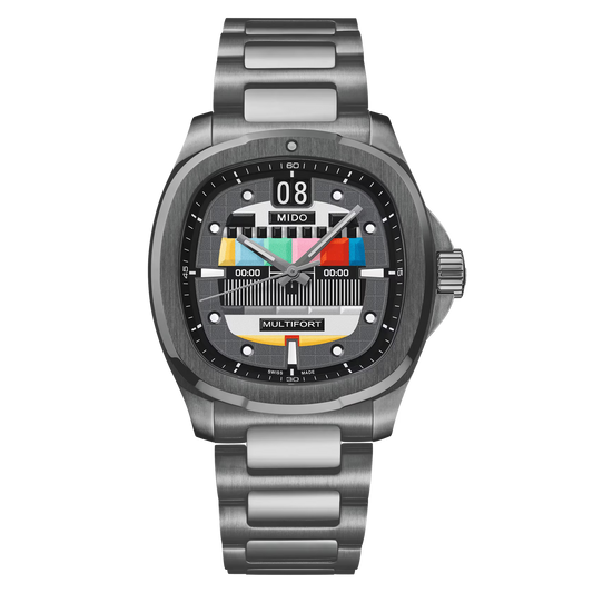 MIDO Multifort TV Big Date Grey S01E02 | M049.526.33.081.01