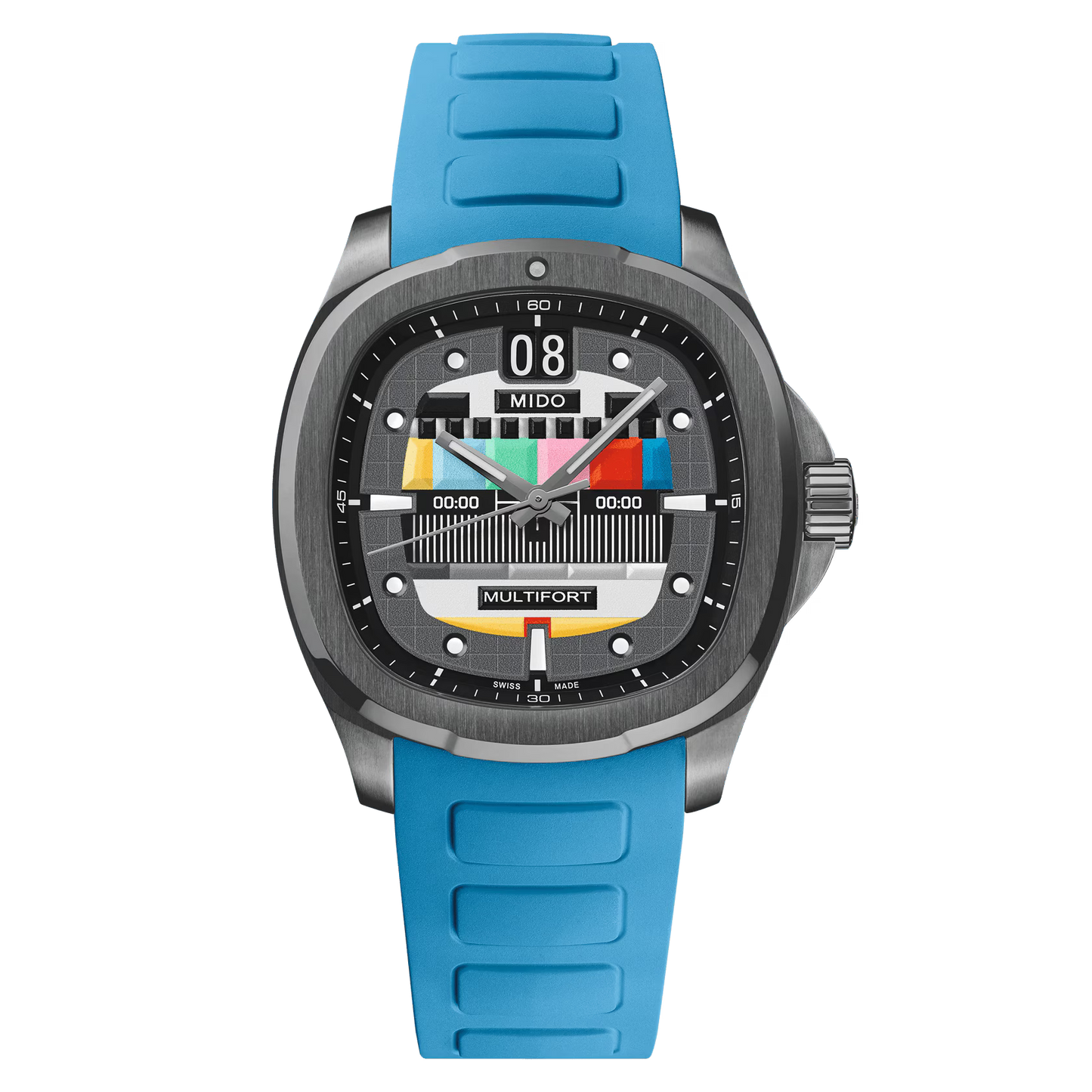 MIDO Multifort TV Big Date Grey S01E02 | M049.526.33.081.01