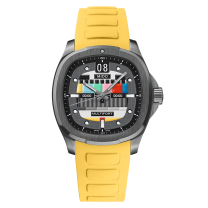 MIDO Multifort TV Big Date Grey S01E02 | M049.526.33.081.01