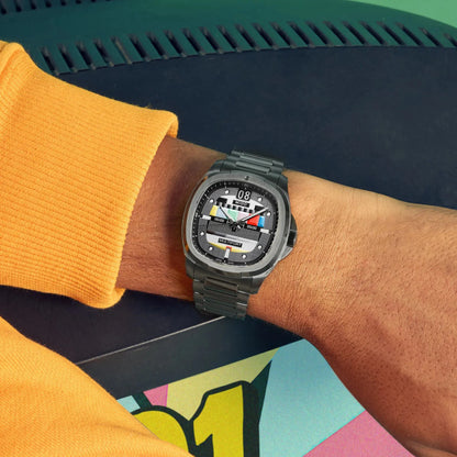 MIDO Multifort TV Big Date Grey S01E02 | M049.526.33.081.01