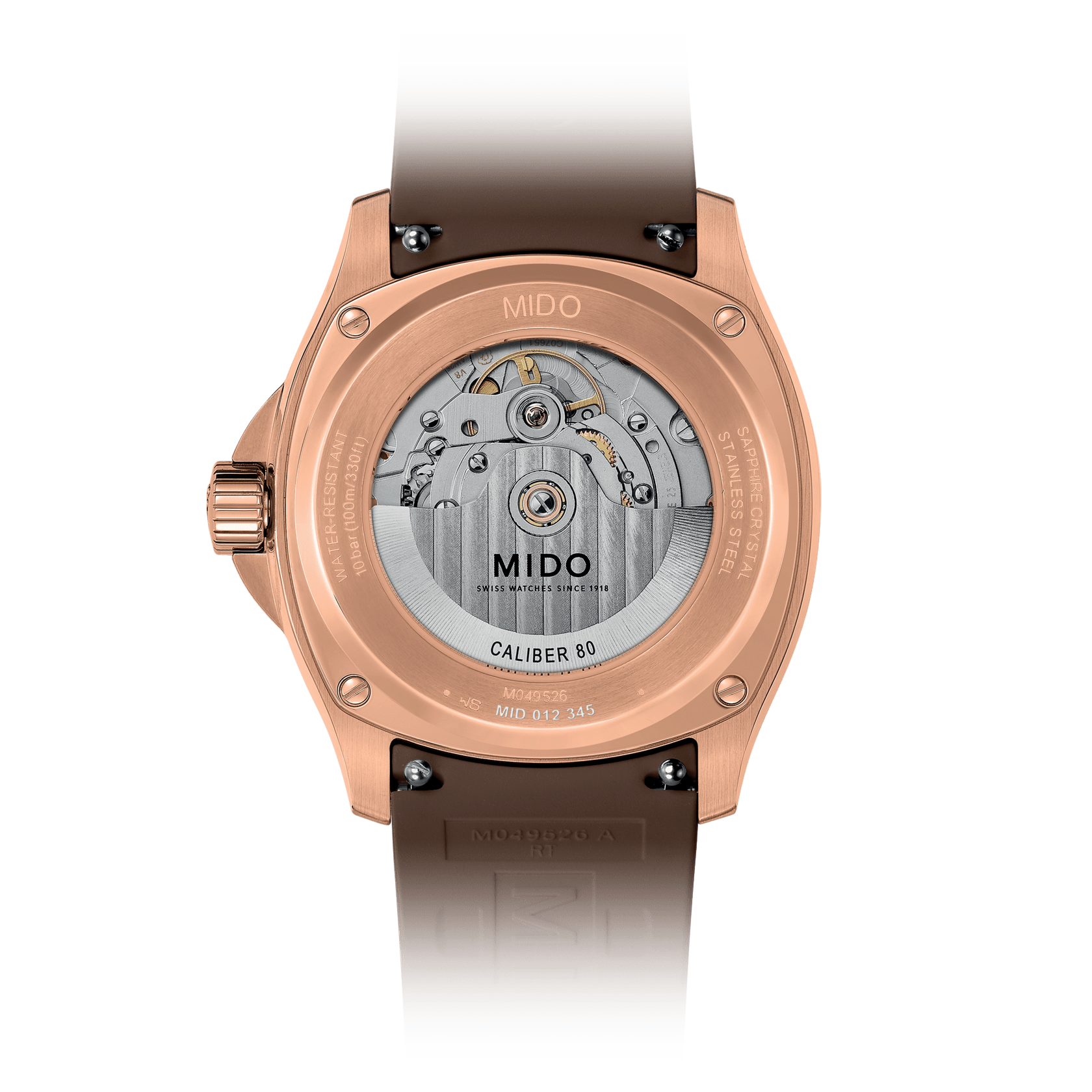 MIDO Multifort TV Big Date Brown Rubber