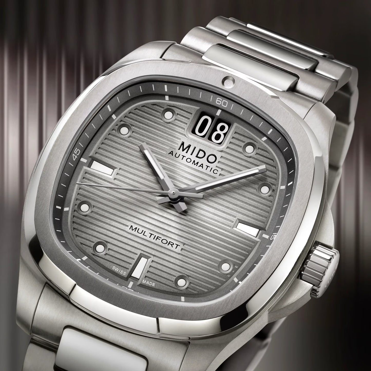 MIDO Multifort TV Big Date Titanium Grey | M049.526.44.081.00
