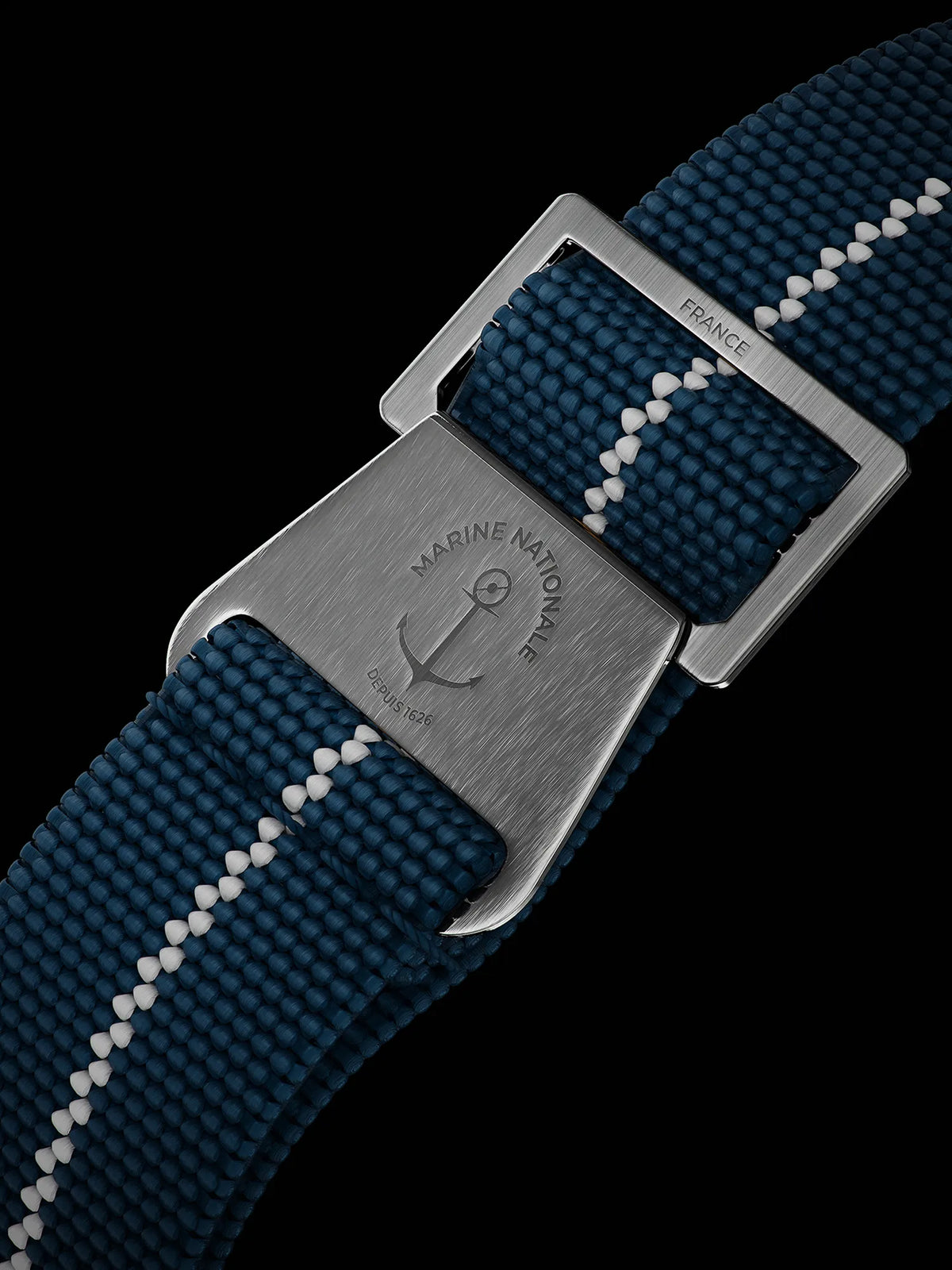 YEMA Marine Nationale Parachute Strap 19mm | SYMN-GB-SS