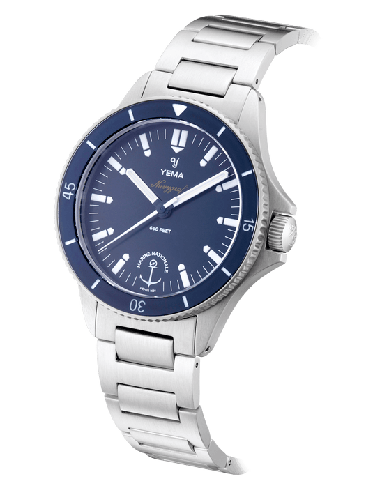 YEMA Navygraf Marine Nationale Quartz | YMHFMN39-GM