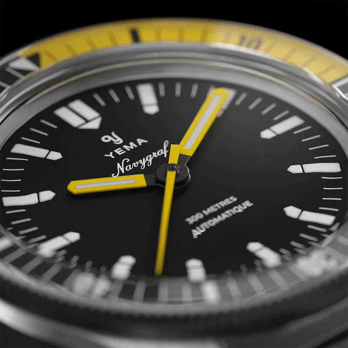 YEMA Navygraf CMM.10 Metal Bracelet 39mm | 21.14.36.SN.M