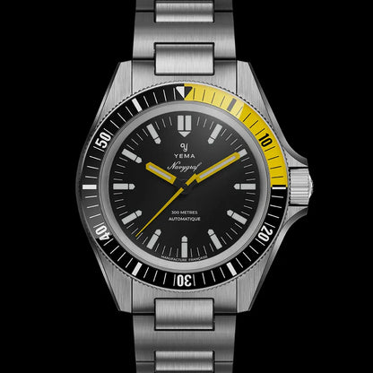 YEMA Navygraf CMM.10 Metal Bracelet 39mm | 21.14.36.SN.M