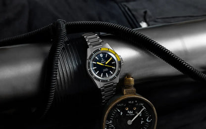 YEMA Navygraf CMM.10 Metal Bracelet 39mm | 21.14.36.SN.M