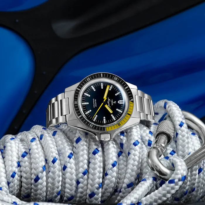 YEMA Navygraf CMM.10 Metal Bracelet 39mm | 21.14.36.SN.M