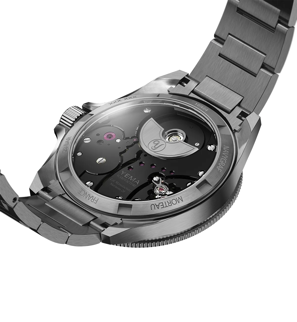 YEMA Navygraf Pearl CMM.20 39mm | 22.25.20.66.SN.M