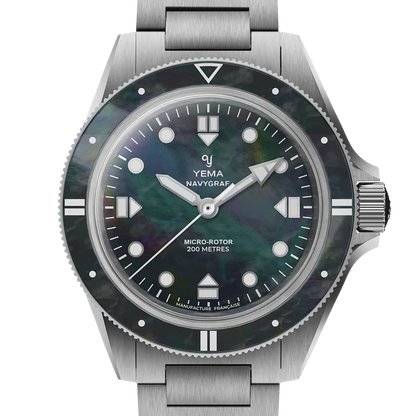 YEMA Navygraf Pearl CMM.20 39mm | 22.25.20.66.SN.M
