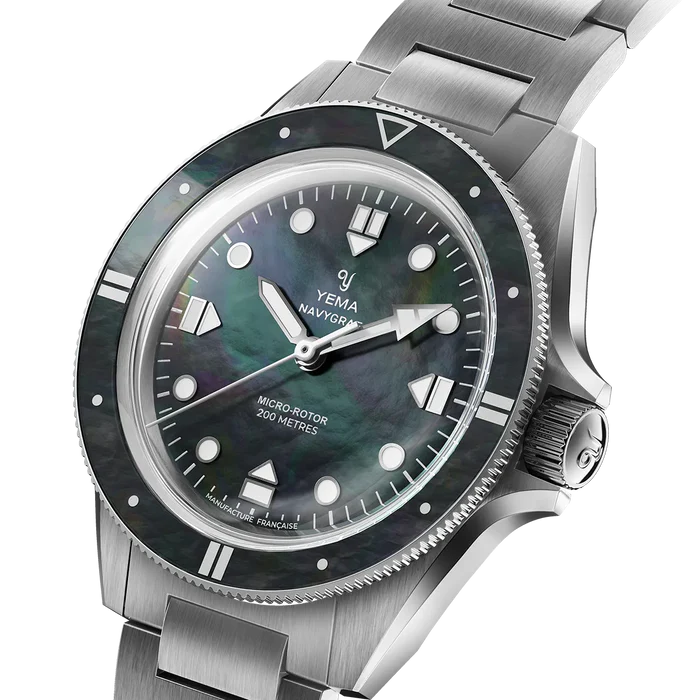 YEMA Navygraf Pearl CMM.20 39mm | 22.25.20.66.SN.M