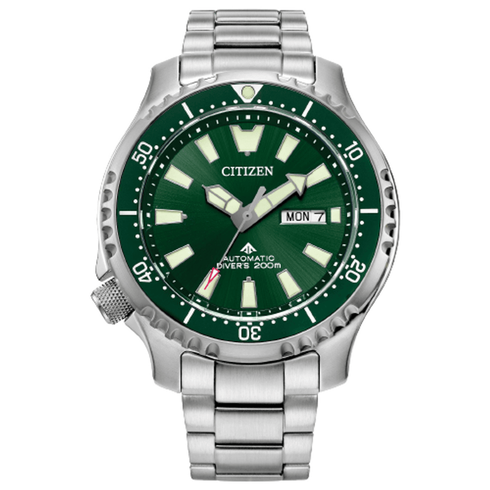 CITIZEN Automatic Promaster Dive 'Fugu' Green | NY0151-59X