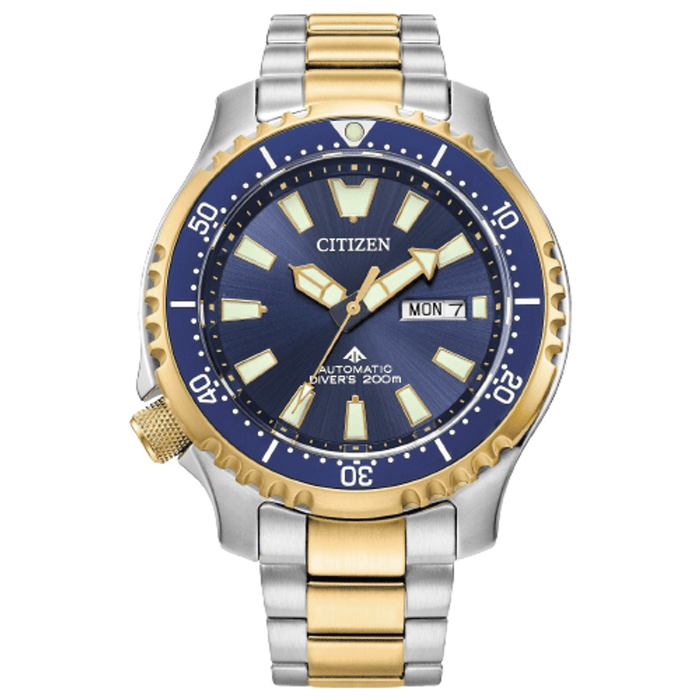 CITIZEN Automatic Promaster Dive 'Fugu' Blue Gold | NY0154-51L