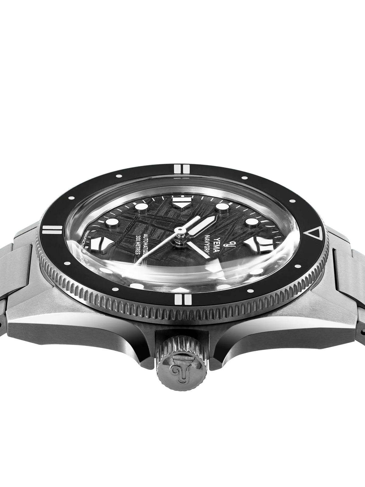 YEMA Navygraf Meteorite CMM.10 Limited Edition Black Dial 39mm