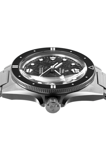YEMA Navygraf Meteorite CMM.10 Limited Edition Black Dial 39mm