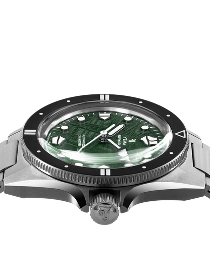 YEMA Navygraf Meteorite CMM.10 Limited Edition Green Dial 39mm
