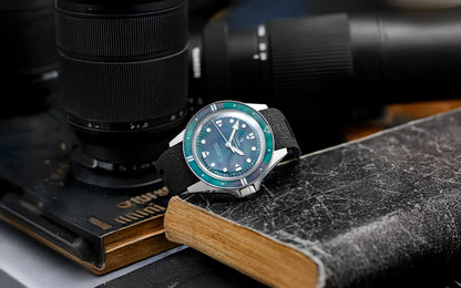 YEMA Navygraf Pearl CMM.20 FKM Rubber Strap 39mm | 22.25.20.66.SN.U6