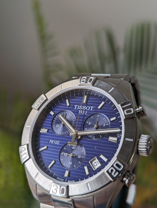 TISSOT PR 100 Sport Gent Chronograph Blue (T101.617.11.041.00)