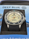 DEEP BLUE Juggernaut 5 Yellow Jasper Dial